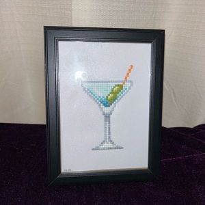 Martini Gem Painting